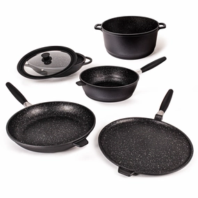 BergHOFF EuroCAST 6Pc Chef Add-on Cookware Set cookware set,cooking pots,kitchen cookware