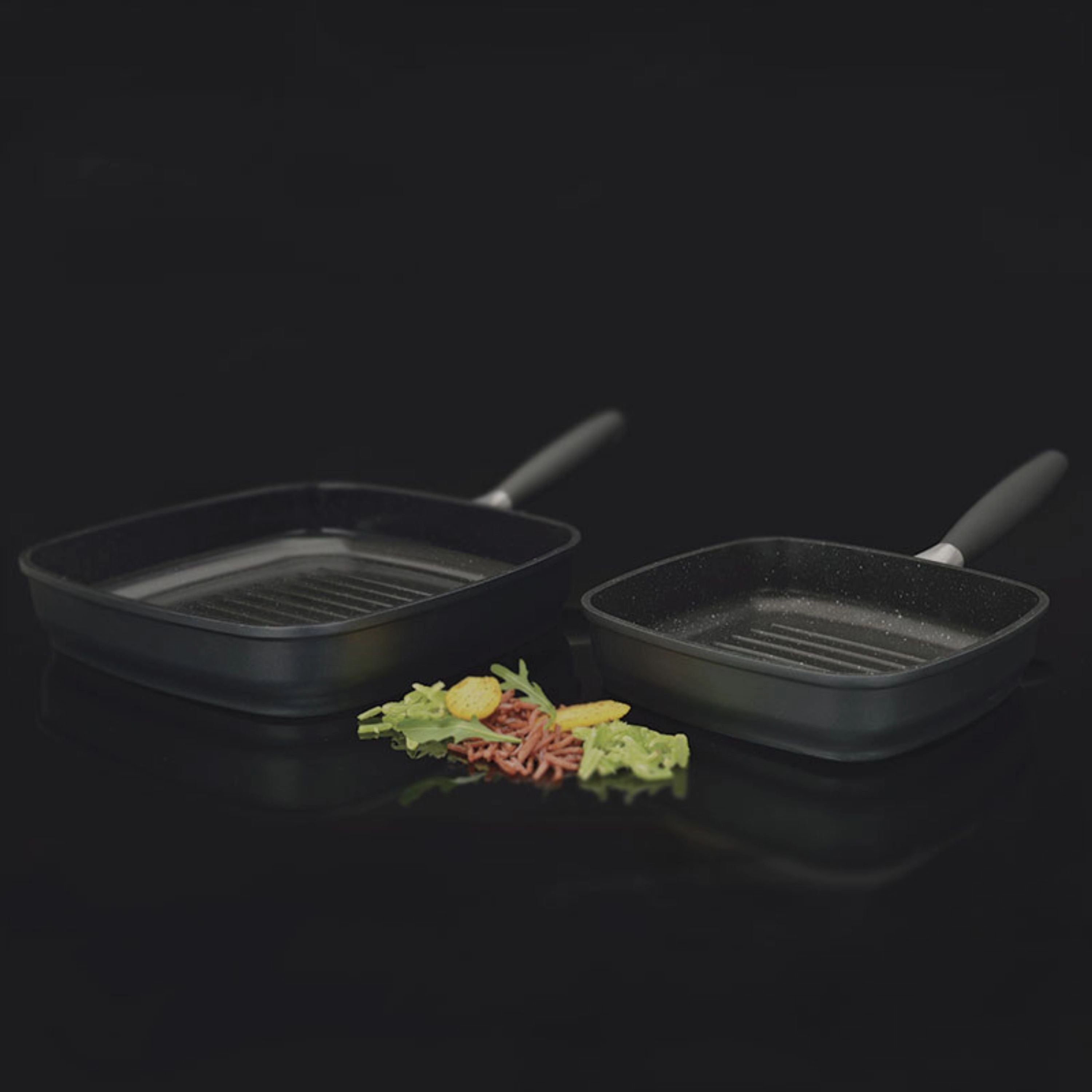 BergHOFF EuroCAST Cast Aluminum Non-Stick 11" Grill Pan
