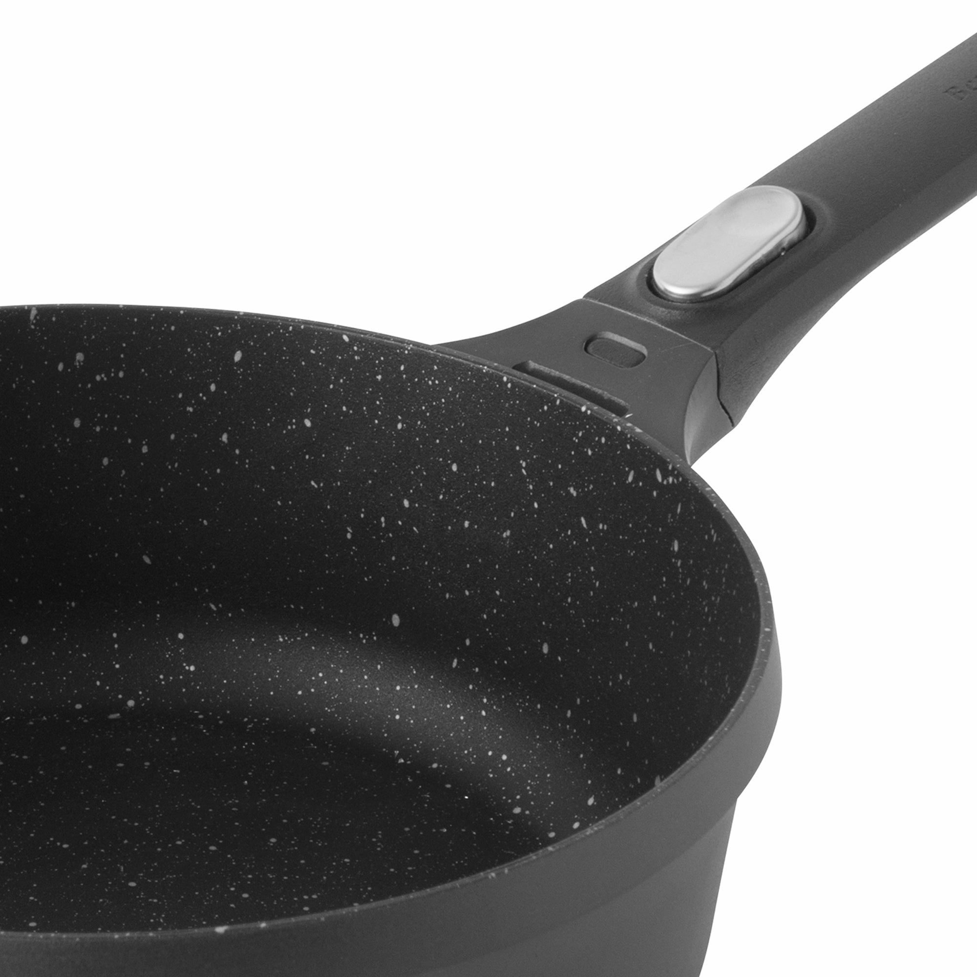 BergHOFF GEM 10" Non-stick Covered Saute Pan 3.4Qt., Black