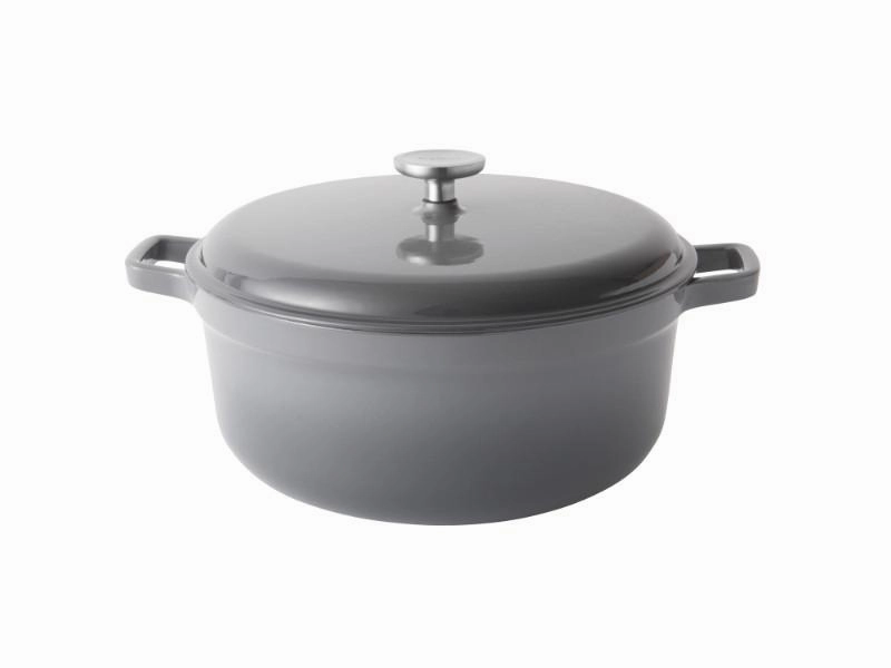 BergHOFF GEM 11" Cast Iron Covered Dutch Oven 7.2 Qt cookware set,cooking pots,kitchen cookware