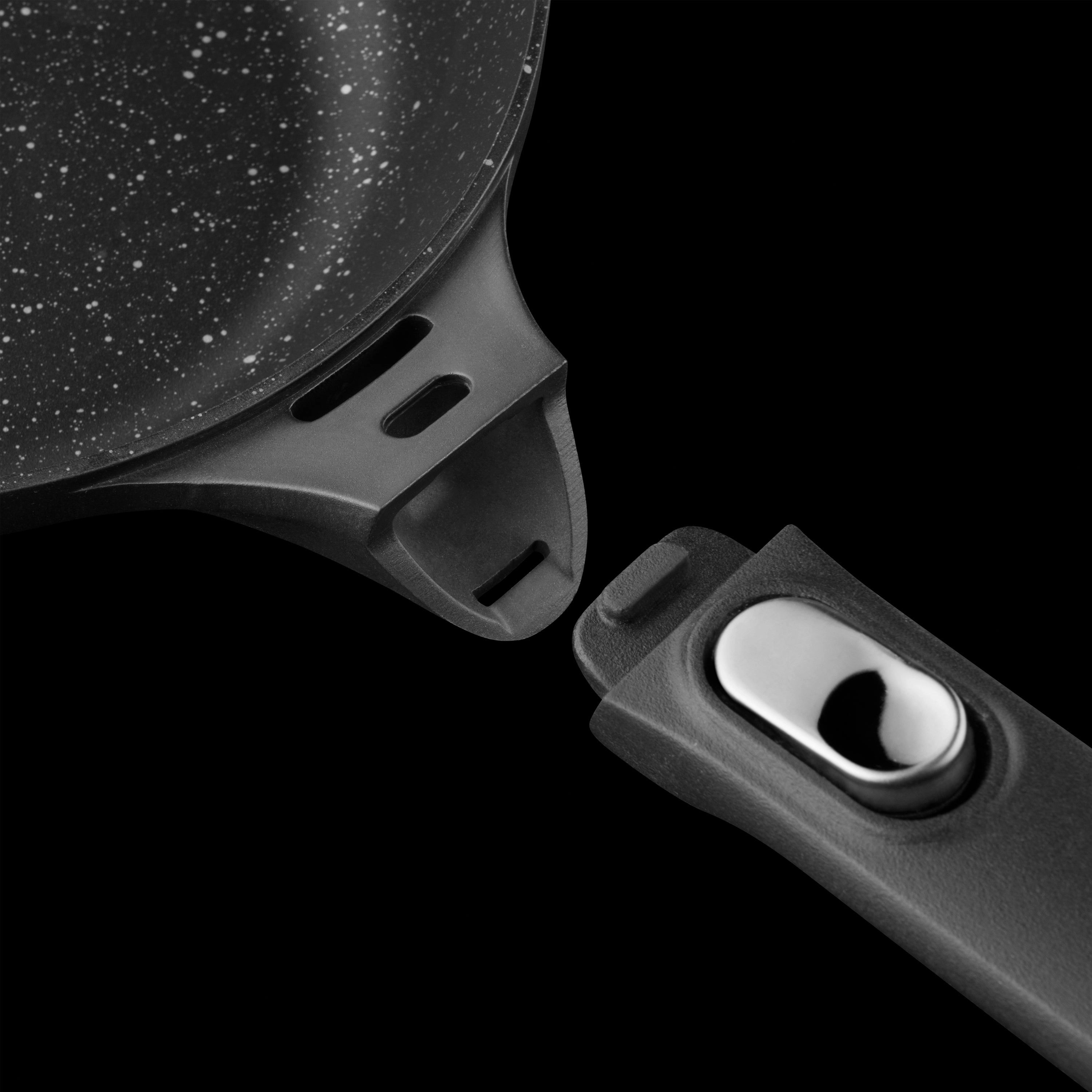 BergHOFF GEM 11" Non-Stick Grill Pan, Black