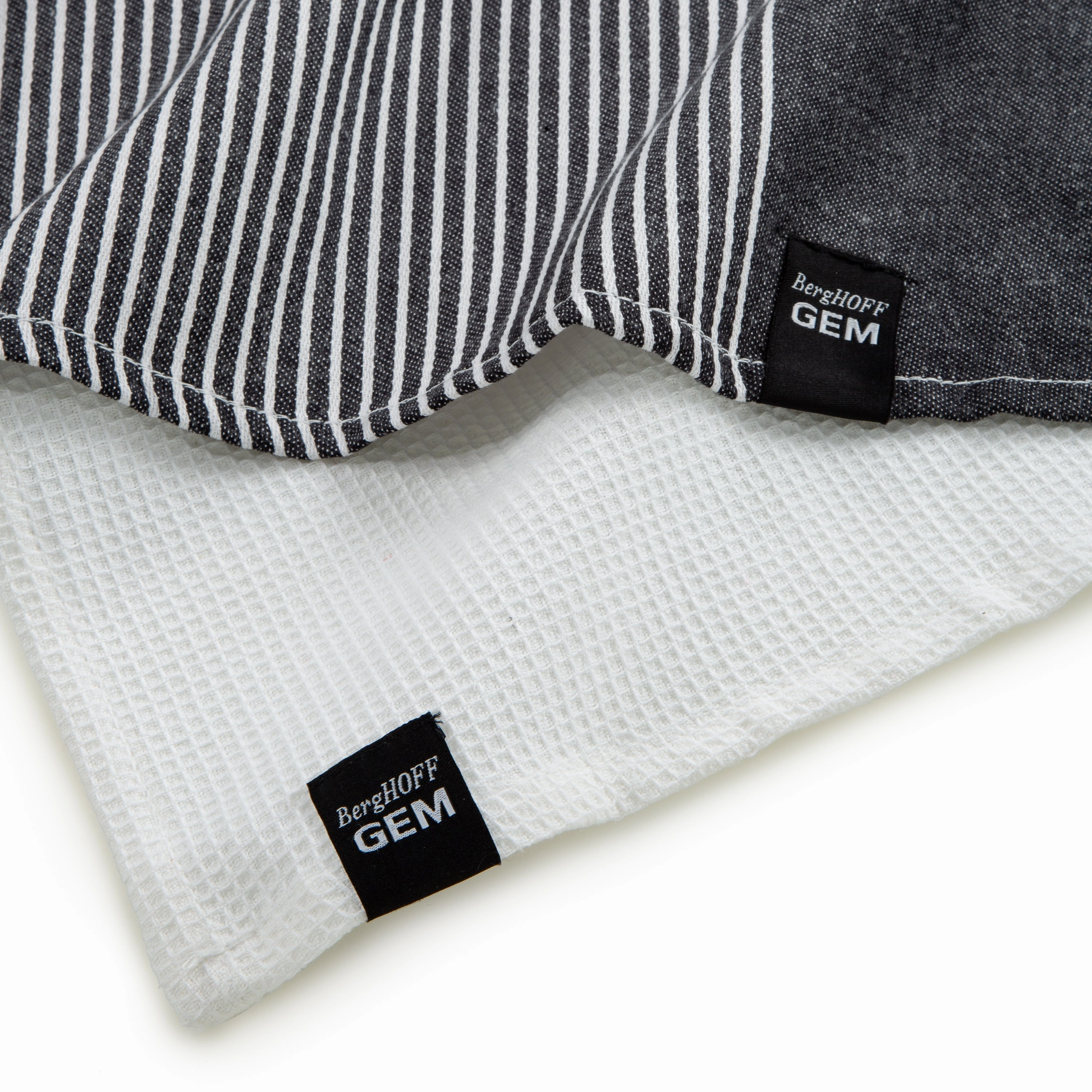 BergHOFF GEM 2pc Cotton Tea Towel Set, Multicolor