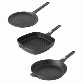 BergHOFF GEM 3Pc Non-stick Cookware Set cookware set,cooking pots,kitchen cookware