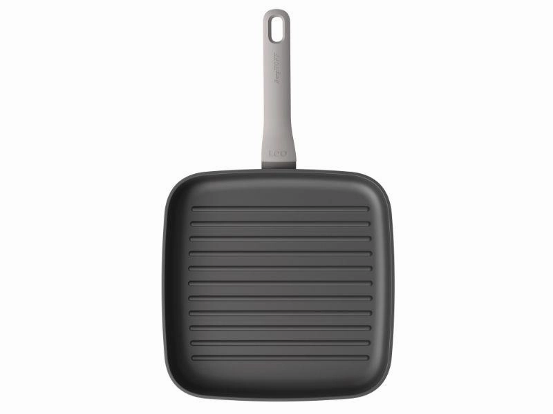 BergHOFF Leo 10" Non-Stick Grill Pan, Grey