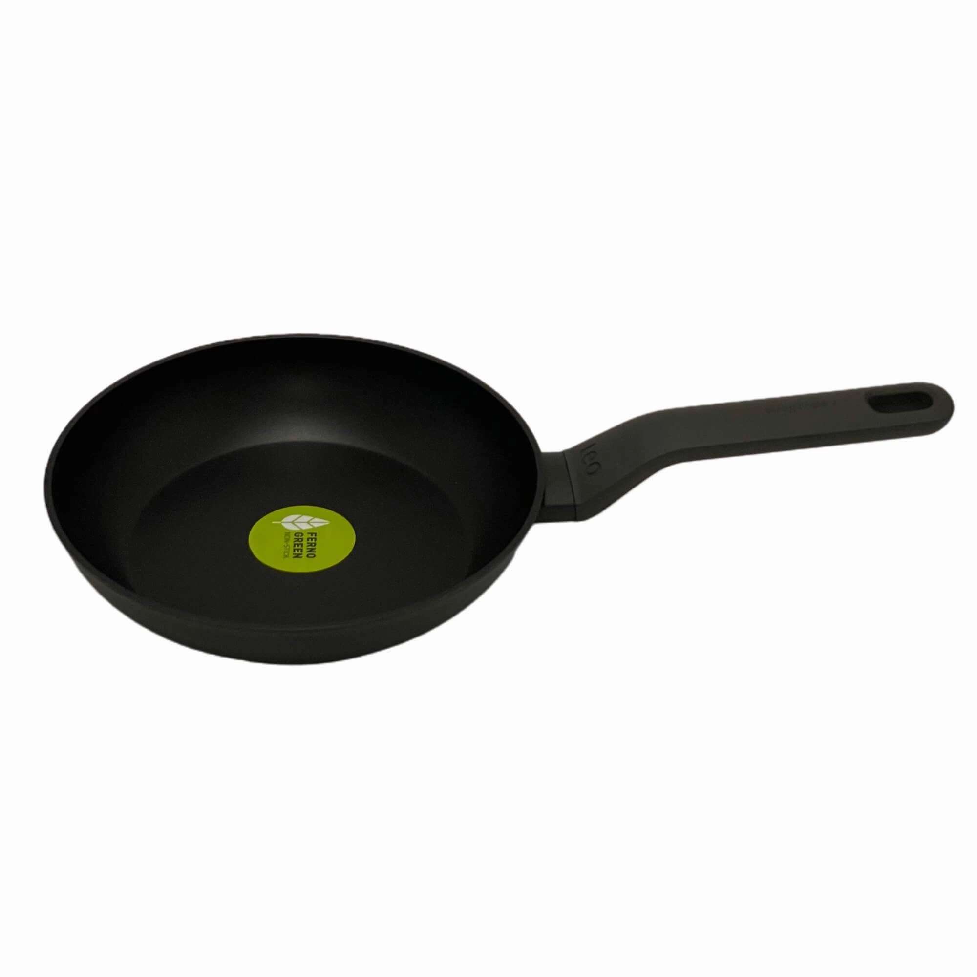 BergHOFF Leo 3Pc Non-stick Cookware Set 8", 10" & 11", Black