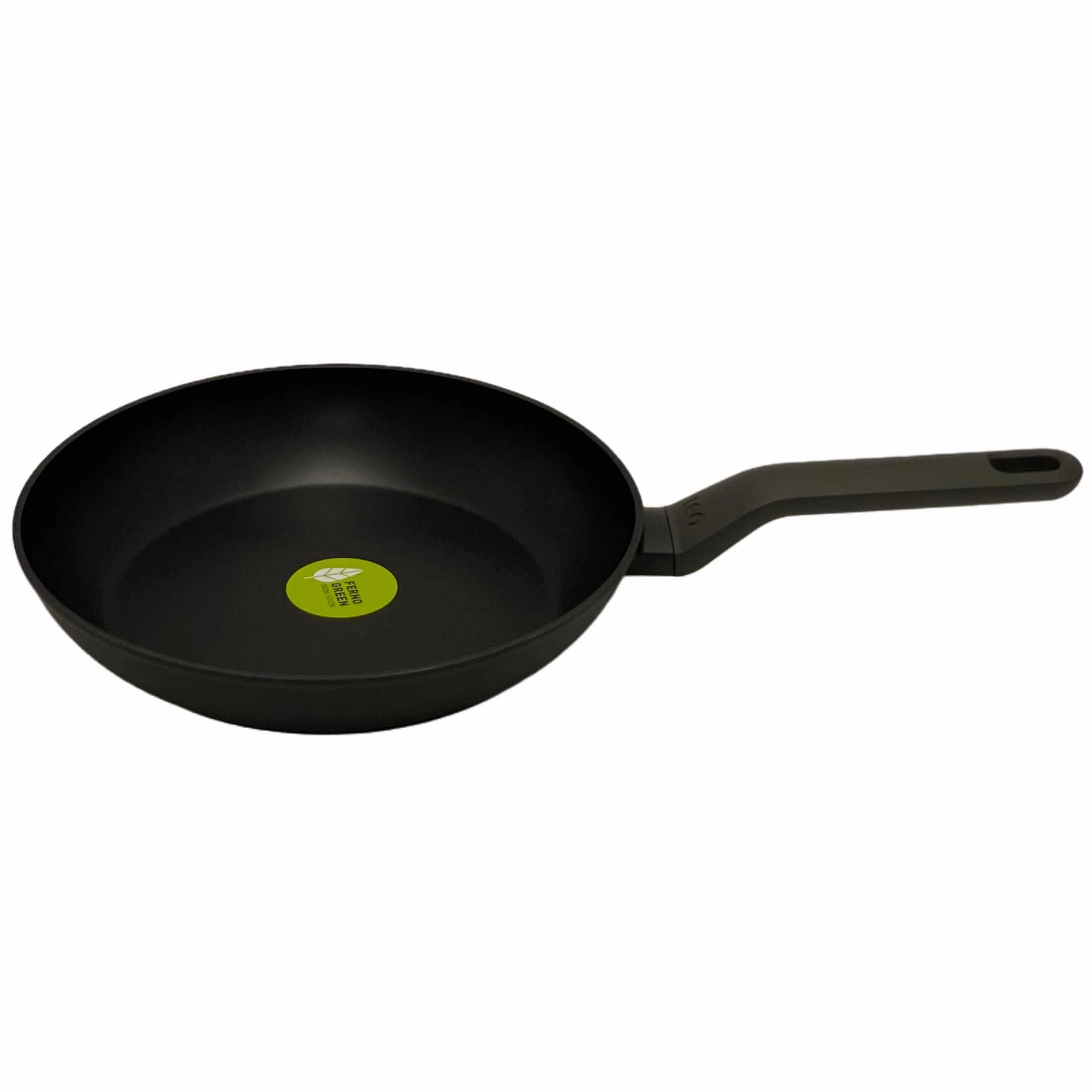 BergHOFF Leo 3Pc Non-stick Cookware Set 8", 10" & 11", Black