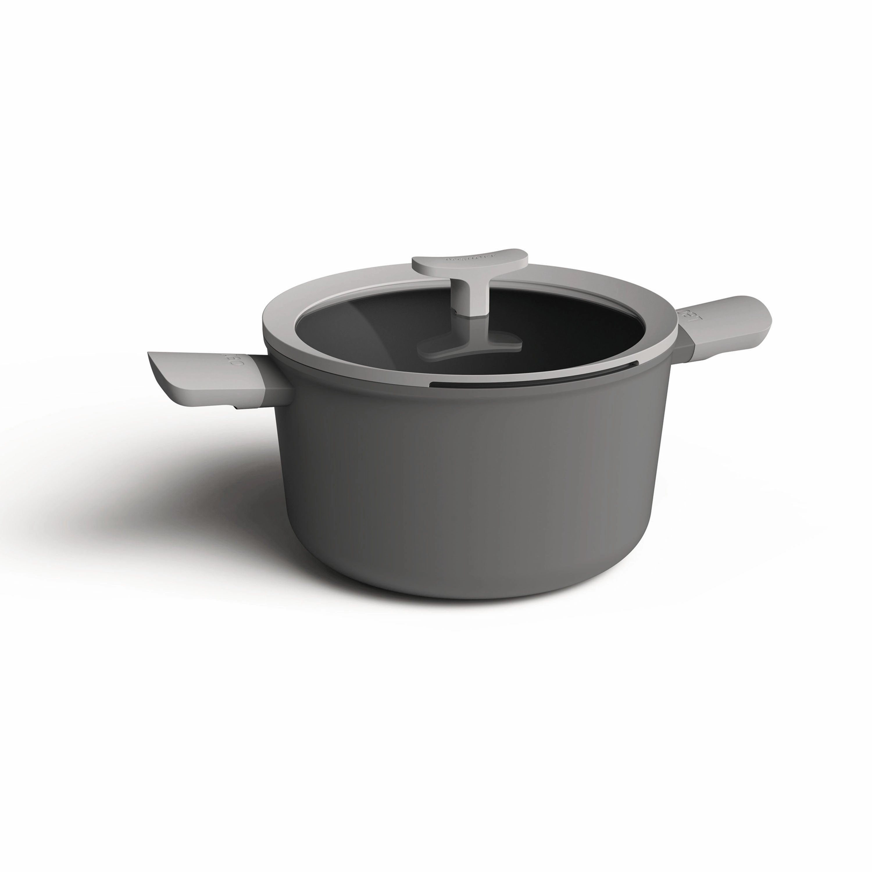 BergHOFF Leo Covered Non-Stick Stockpot, Grey cookware set,cooking pots,kitchen cookware