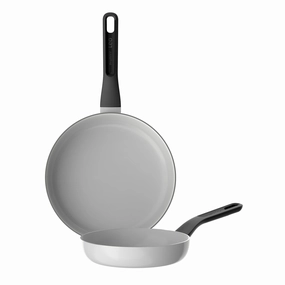BergHOFF Leo Glints 2Pc Ceramic Nonstick Fry Pan Set, Spirit cookware set,cooking pots,kitchen cookware