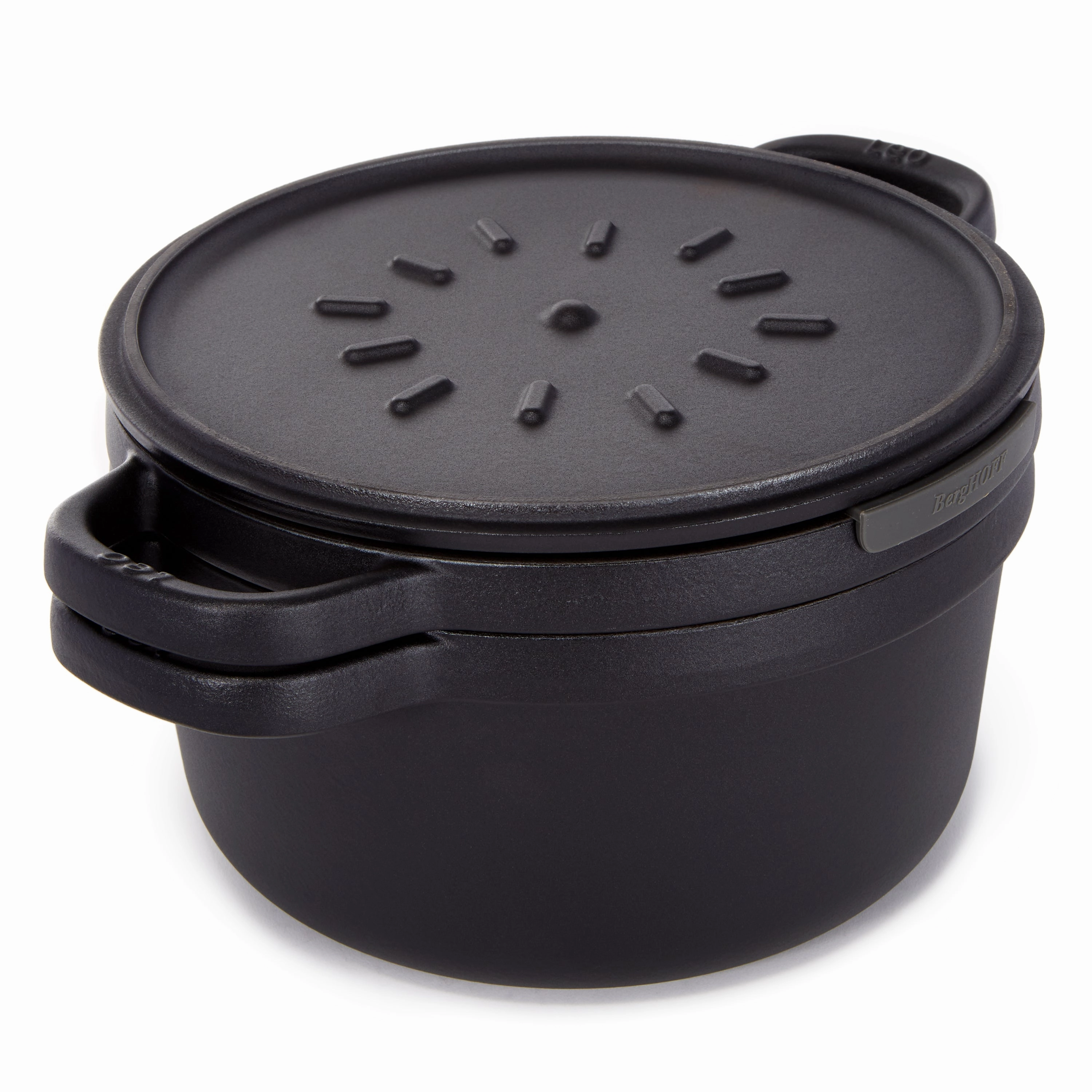 BergHOFF Leo Graphite 3Pc Enamel Cast Iron Cookware Set