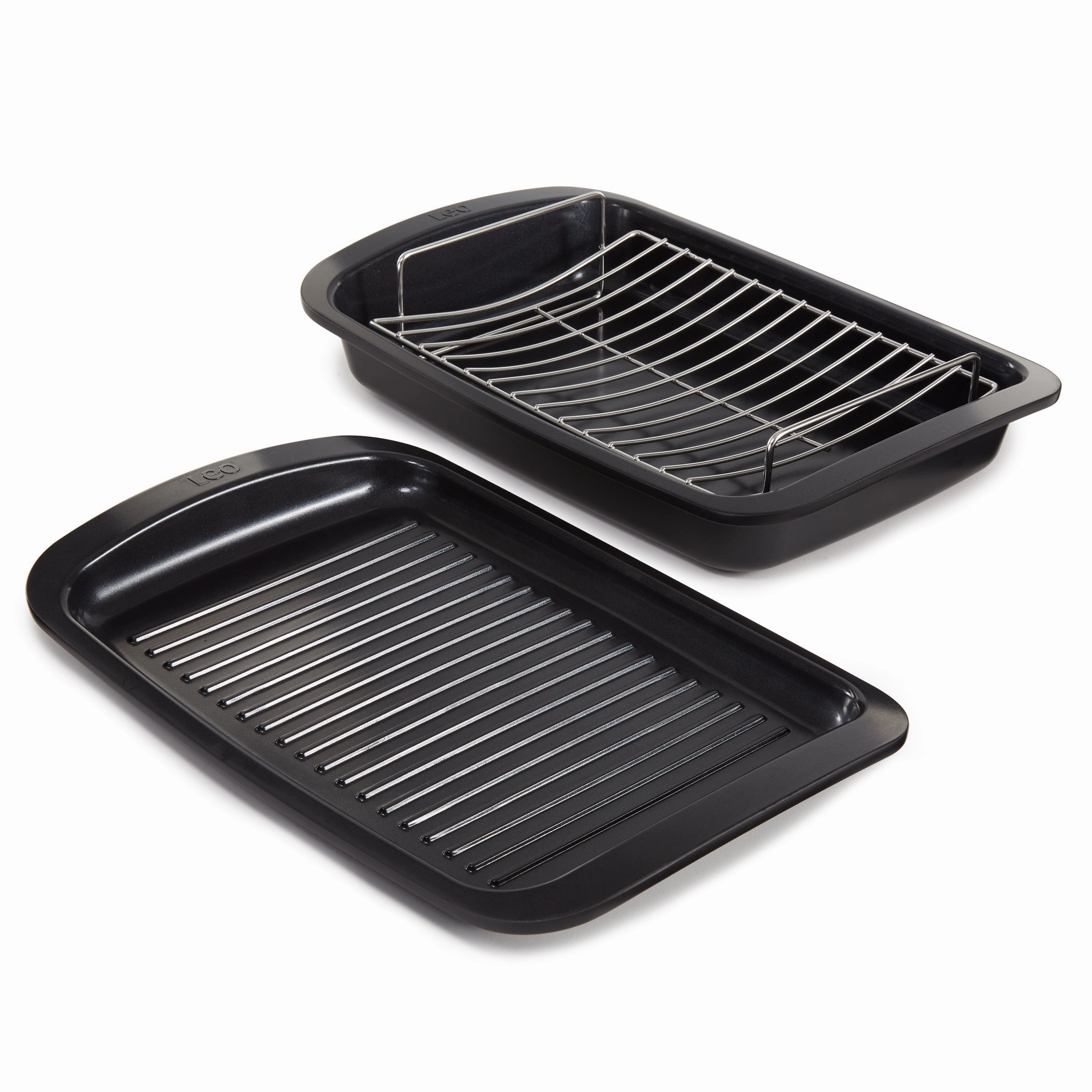 BergHOFF Leo Graphite 3Pc Nonstick Specialty Cast Aluminum Cookware Set cookware set,cooking pots,kitchen cookware