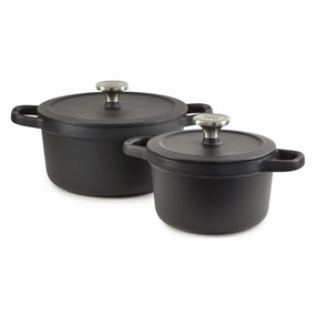 BergHOFF Leo Graphite 4pc Cast Iron Cookware Set cookware set,cooking pots,kitchen cookware