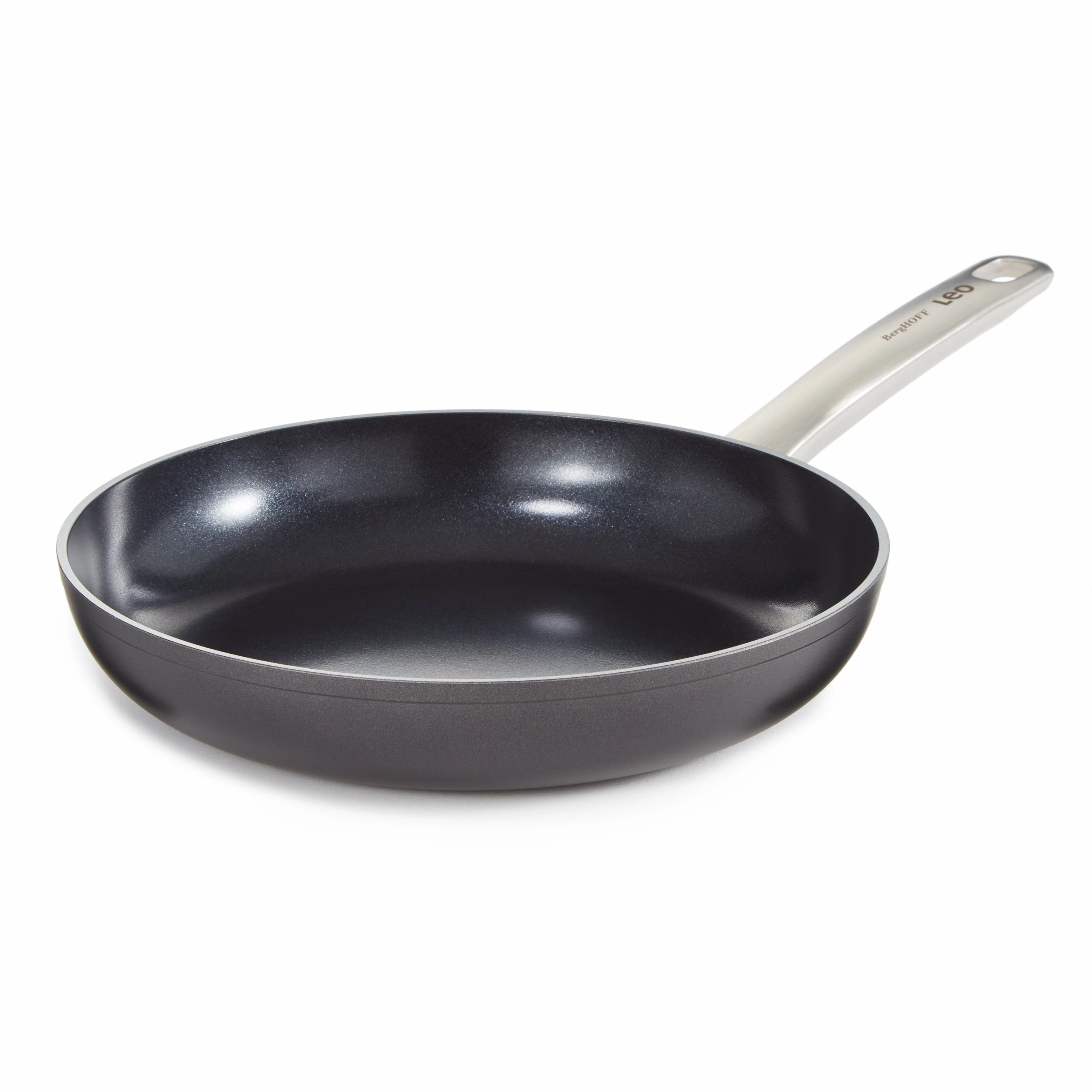 BergHOFF Leo Graphite Nonstick Ceramic Frying Pan 10", Sustainable Recycled Material cookware set,cooking pots,kitchen cookware