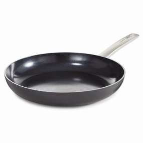 BergHOFF Leo Graphite Nonstick Ceramic Frying Pan 11", Sustainable Recycled Material cookware set,cooking pots,kitchen cookware