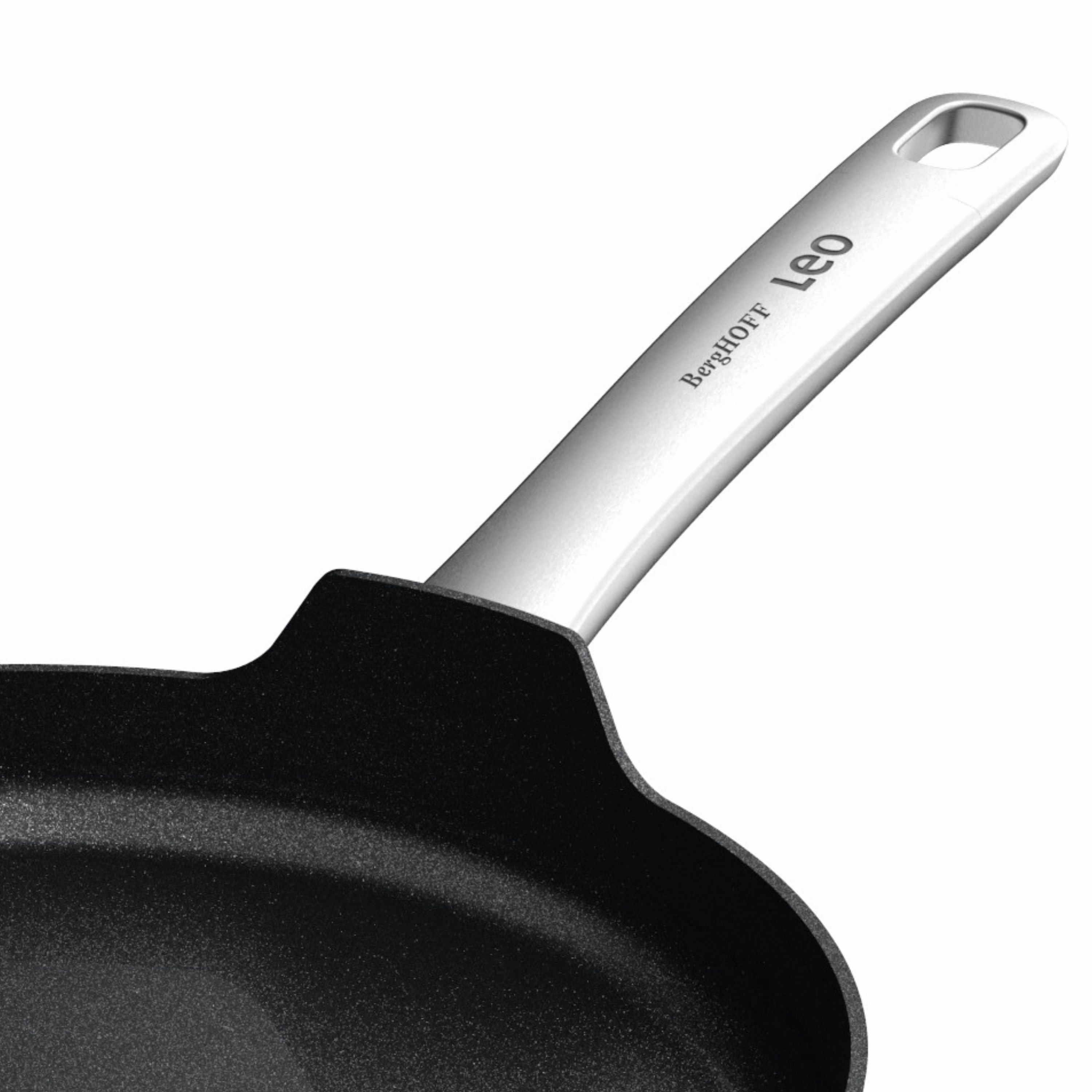 BergHOFF Leo Graphite Nonstick Ceramic Omelet pan 10", Sustainable Recycled Material