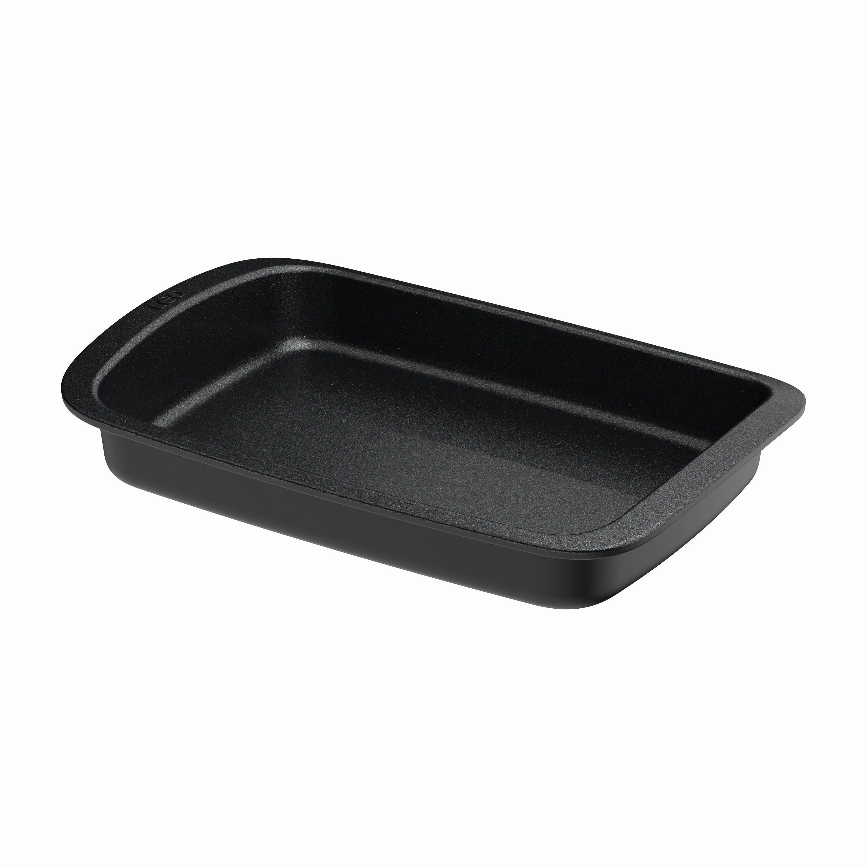 BergHOFF Leo Graphite Nonstick Recycled Cast Aluminum Roaster with Removable Rack 16.5" X 11" X 2.75"