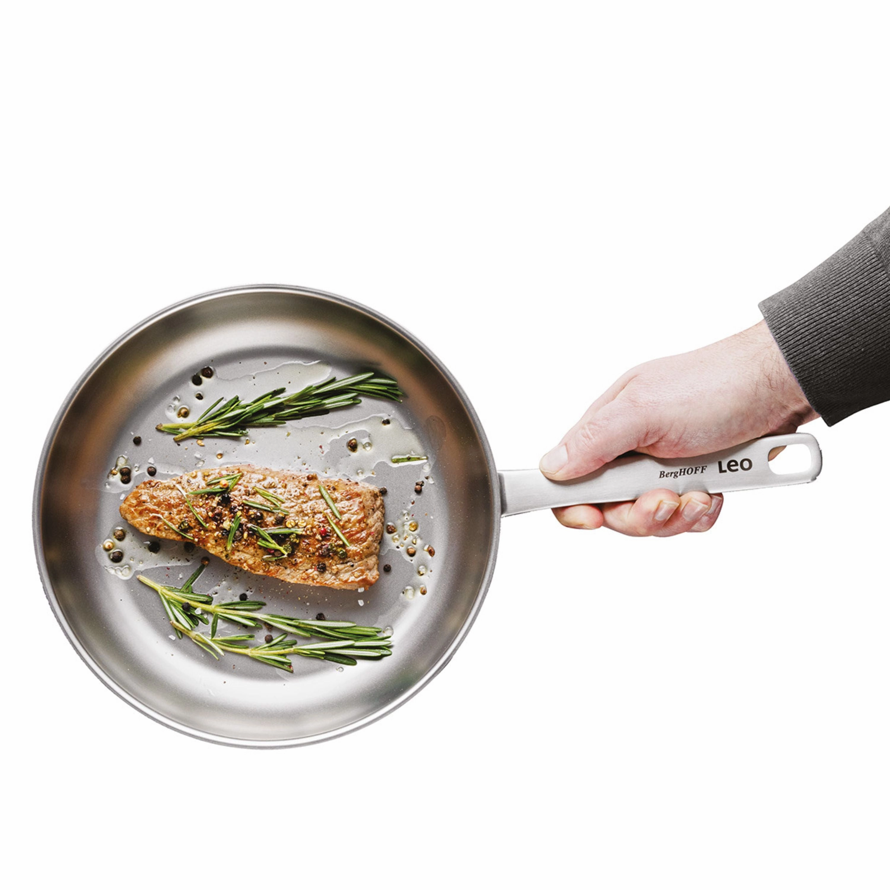 BergHOFF Leo Graphite Recycled 18/10 Stainless Steel Frying Pan 10"