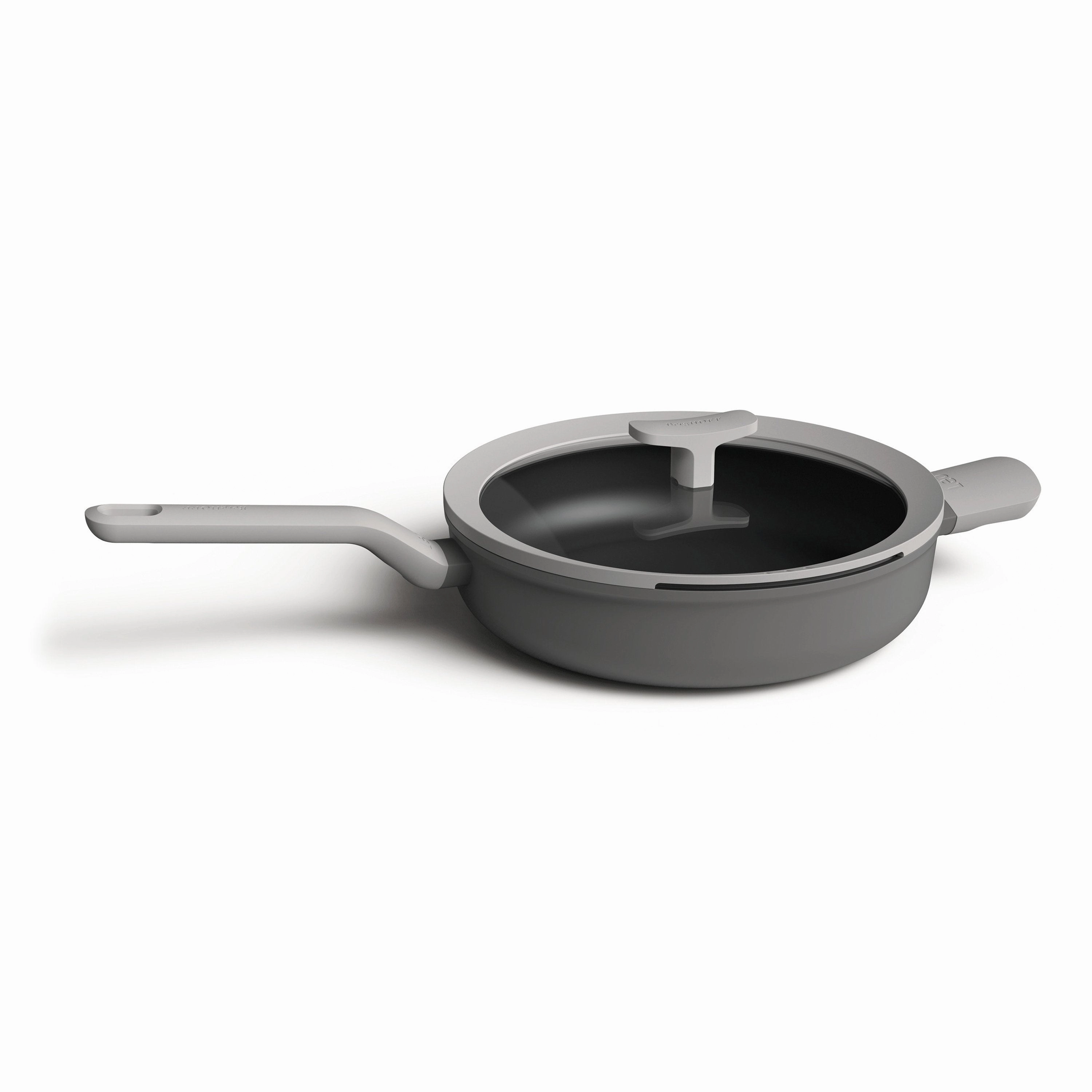 BergHOFF LEO Non-stick Cast Aluminum Saut Pan 10.25", 3.2 qt., Grey cookware set,cooking pots,kitchen cookware