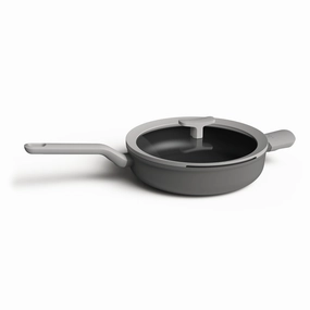 BergHOFF LEO Non-stick Cast Aluminum Saut Pan 10.25", 3.2 qt., Grey cookware set,cooking pots,kitchen cookware