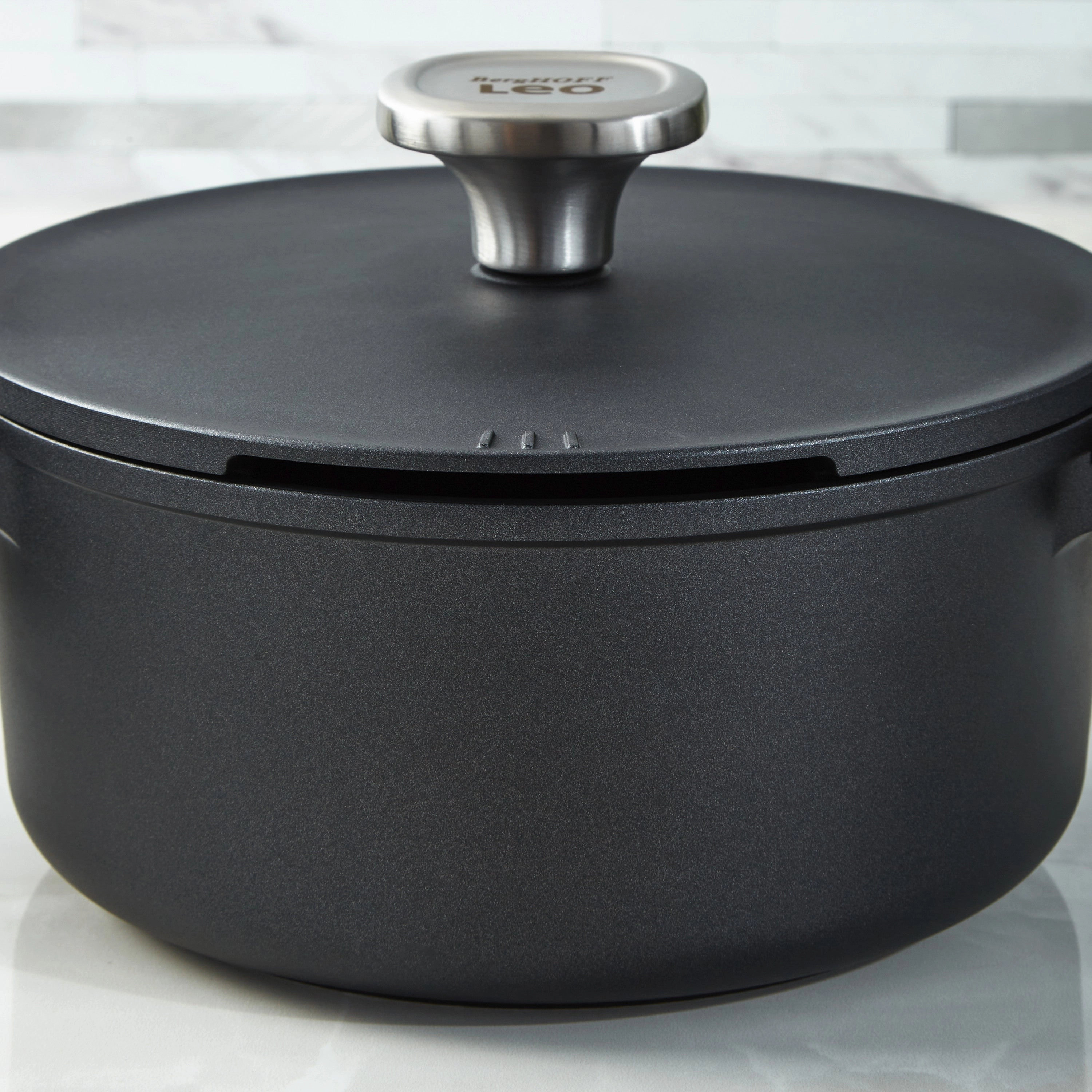 BergHOFF Leo Phantom 5pc Nonstick Ceramic Cookware Set, Recycled