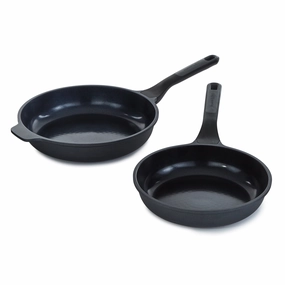 BergHOFF Leo Stone  2pc Nonstick Ceramic Fry Pan Set, Recycled cookware set,cooking pots,kitchen cookware