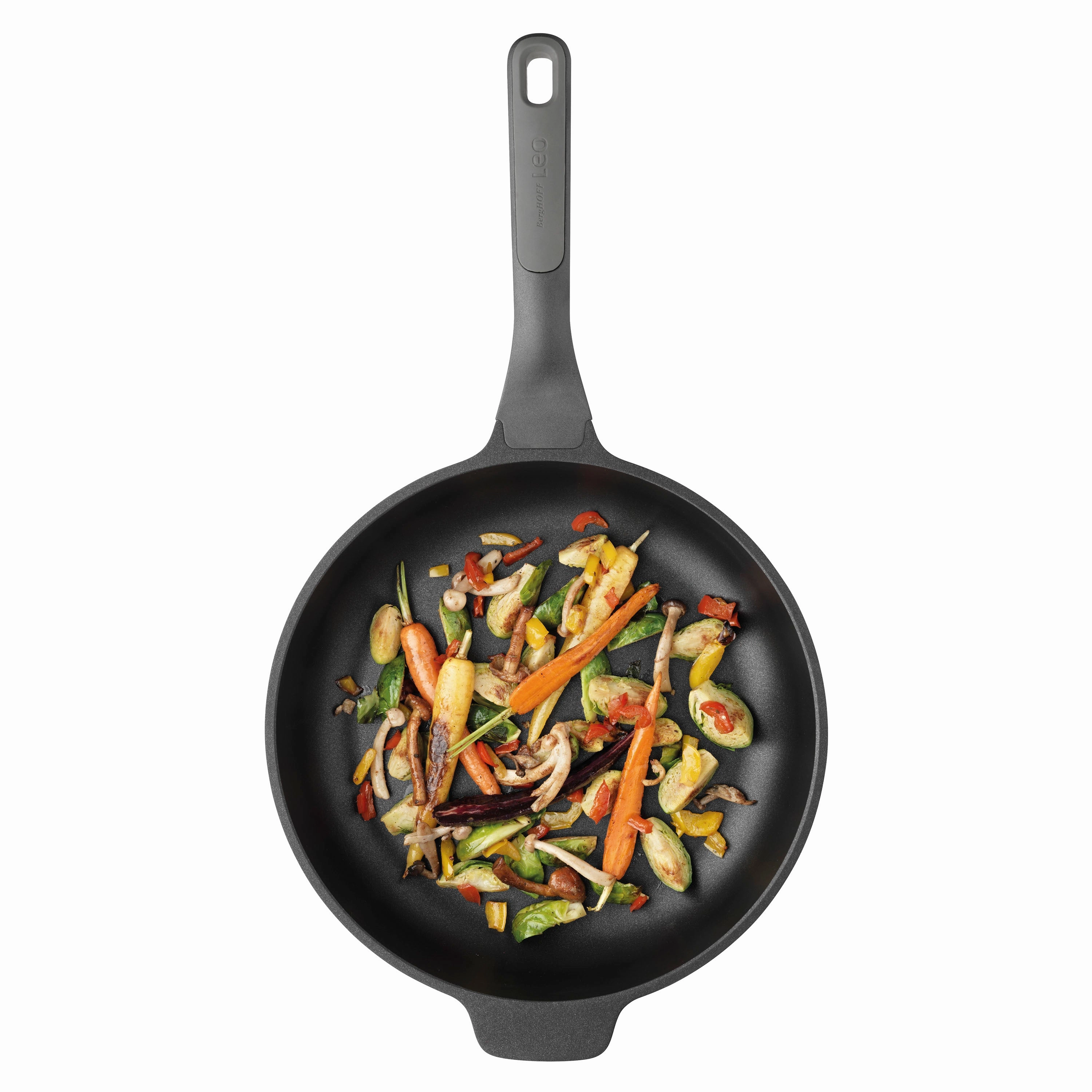 BergHOFF Leo Stone  Nonstick Ceramic Aluminum Fry Pan 11", Recycled