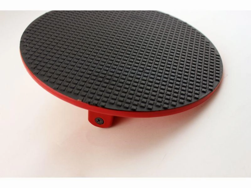 BergHOFF Neo 2pc Cast Iron Spoon Rest and Steak Press Set, Red