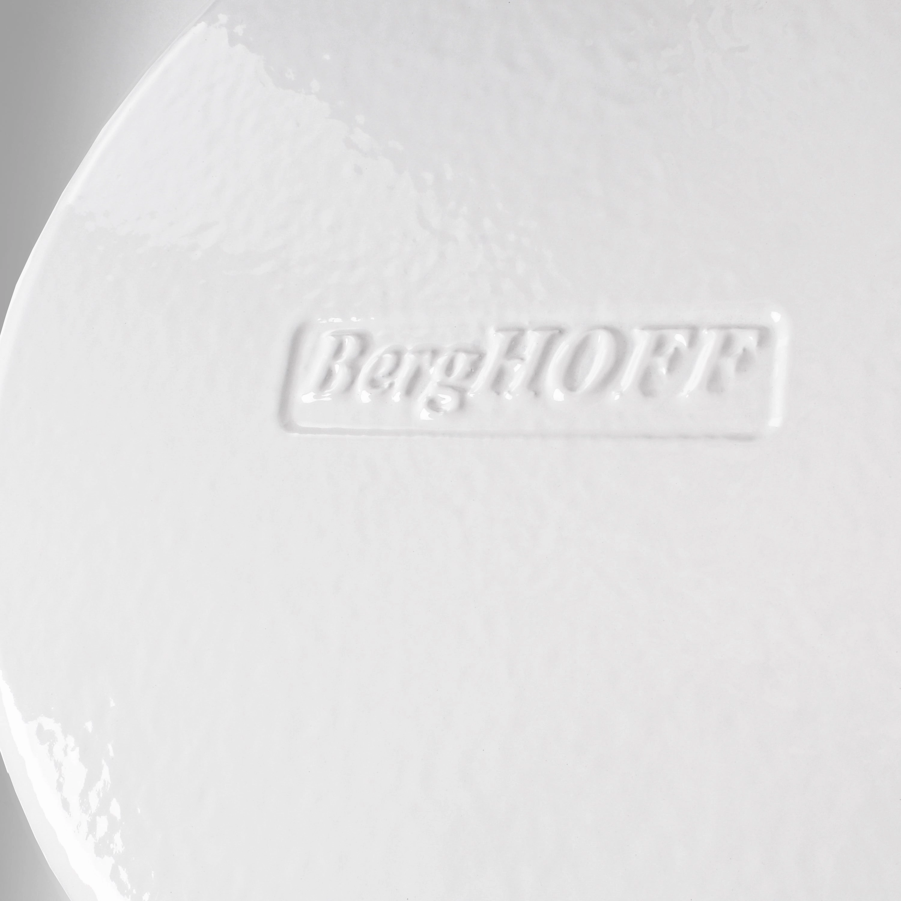 BergHOFF Neo Cast Iron 3qt. Round Dutch Oven 8" with Lid, White