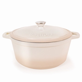 BergHOFF Neo Cast Iron 7qt. Round Dutch Oven 11" with Lid, Meringue cookware set,cooking pots,kitchen cookware
