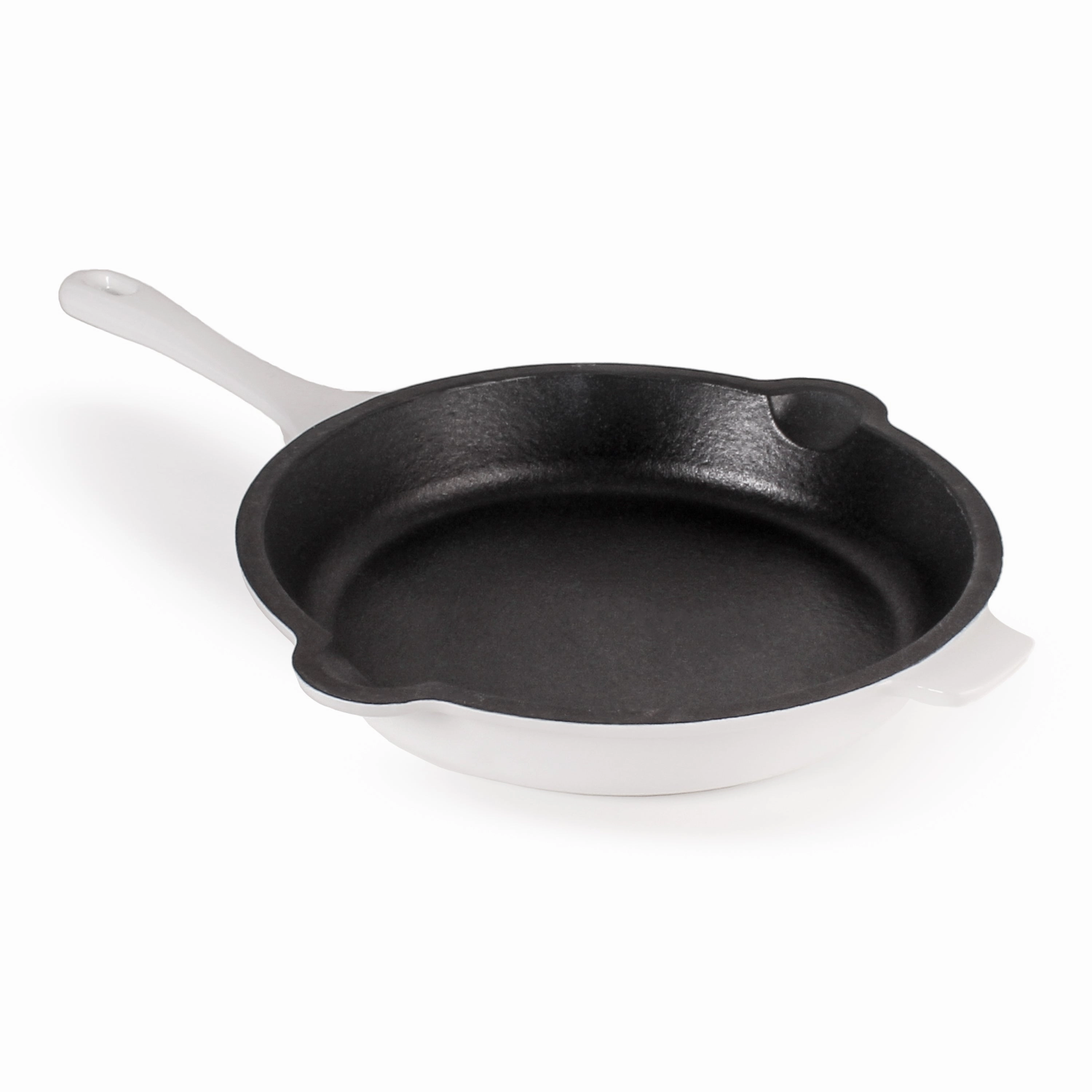 BergHOFF Neo Cast Iron Fry Pan 10", White cookware set,cooking pots,kitchen cookware