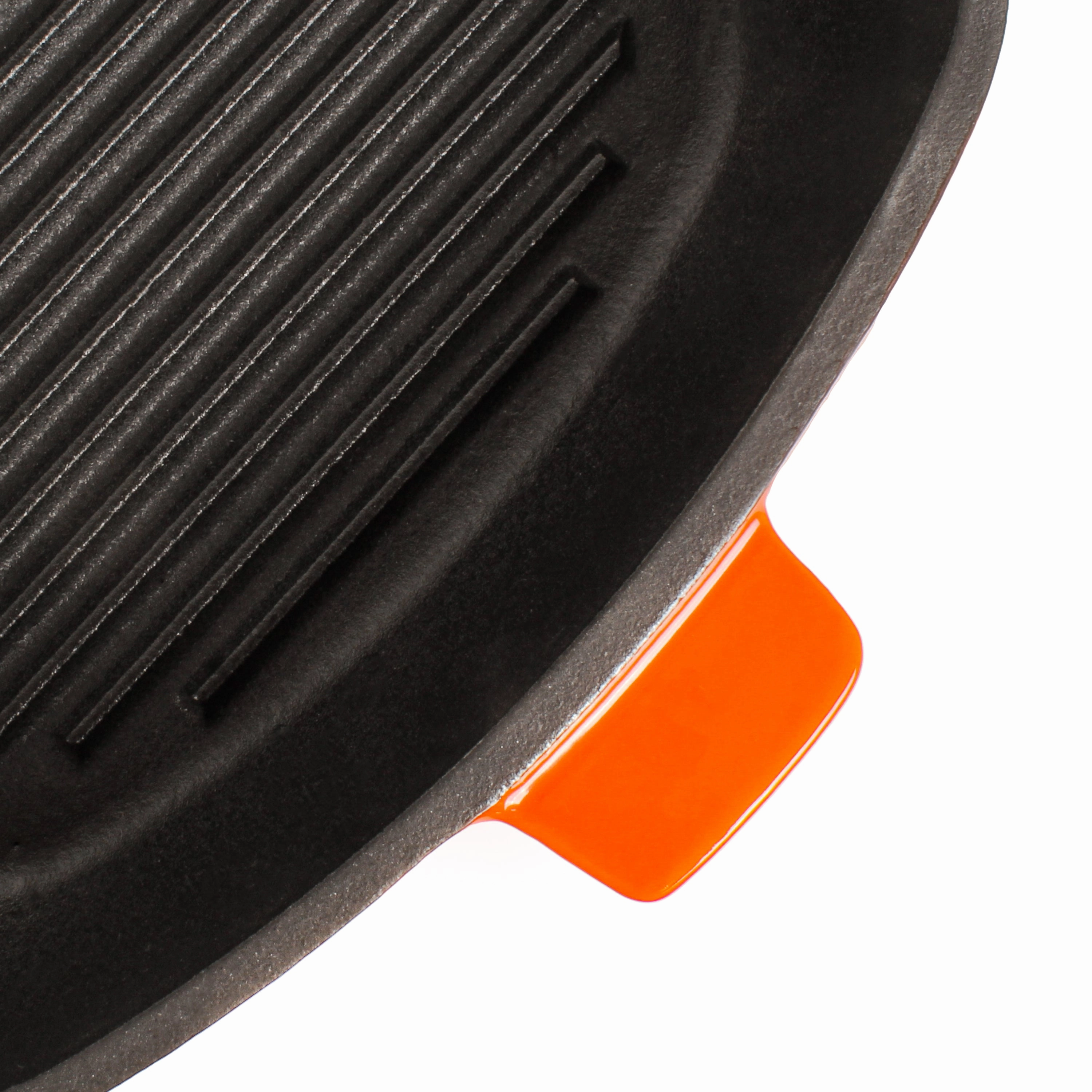BergHOFF Neo Cast Iron Square Grill Pan 11", Orange