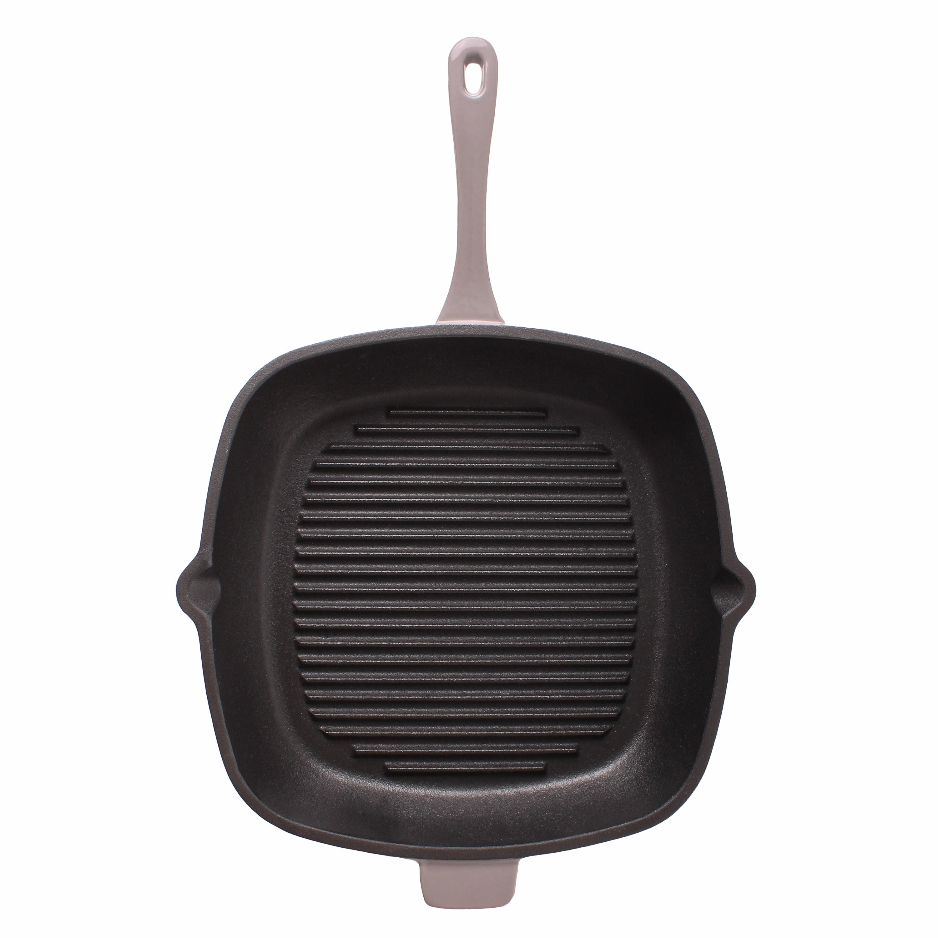 BergHOFF Neo Cast Iron Square Grill Pan 11", Oyster