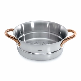 BergHOFF Ouro Gold 18/10 Stainless Steel 9.5" Steamer Insert, Two Side Handles cookware set,cooking pots,kitchen cookware