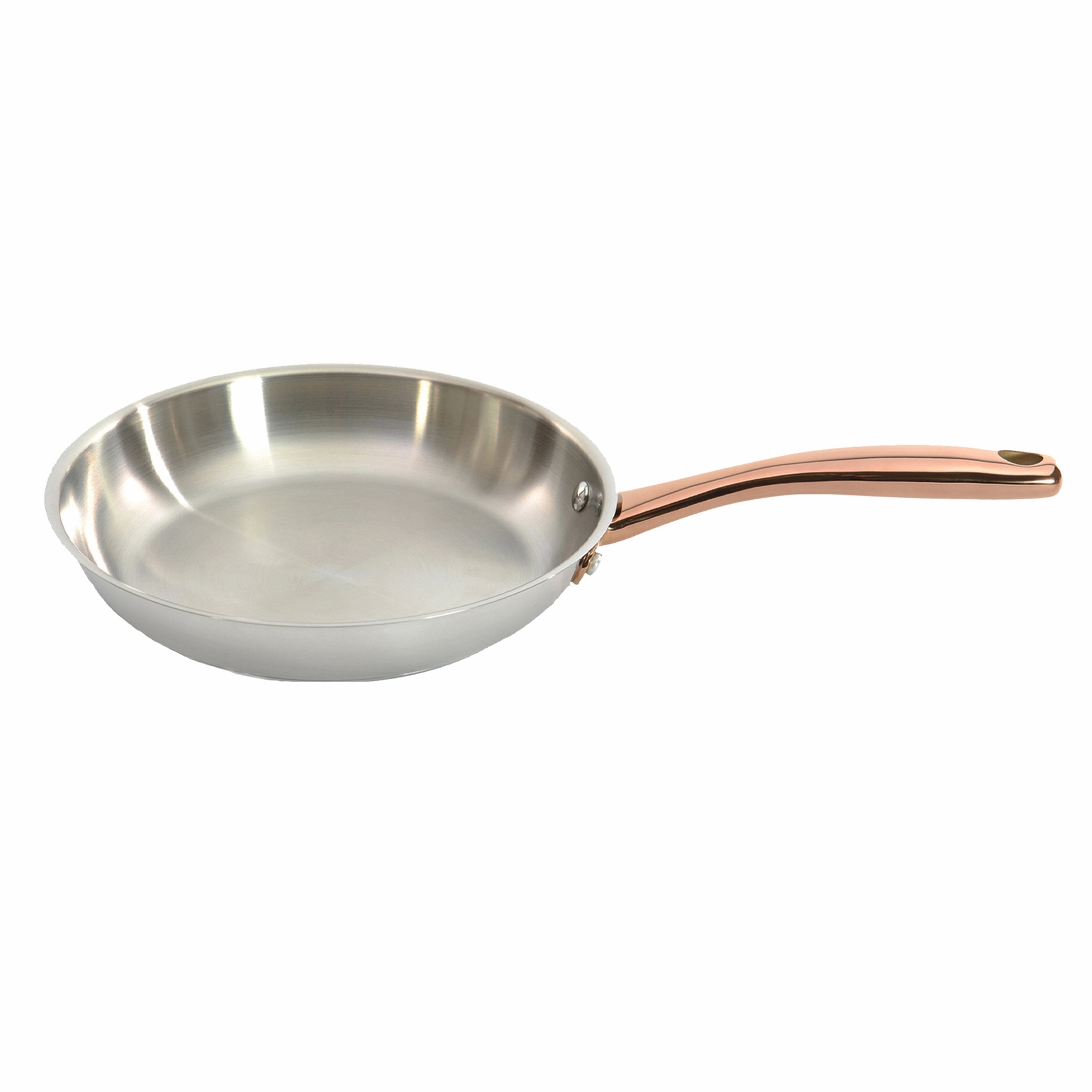 BergHOFF Ouro Gold 5pc 18/10 Stainless Steel Starter Set, Rose Gold Handles