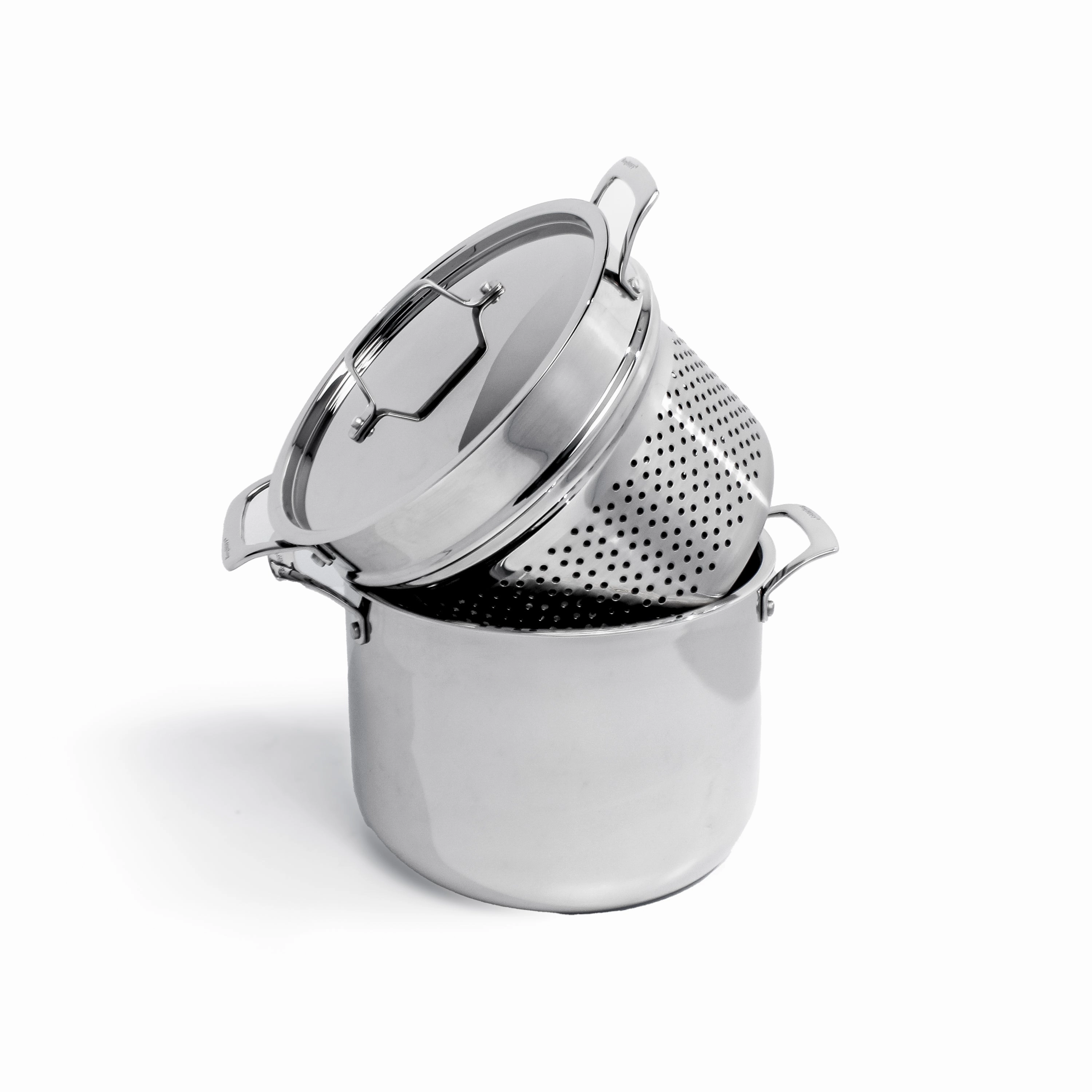 BergHOFF Professional Tri-Ply 18/10 Stainless Steel 9.5" Steamer Insert