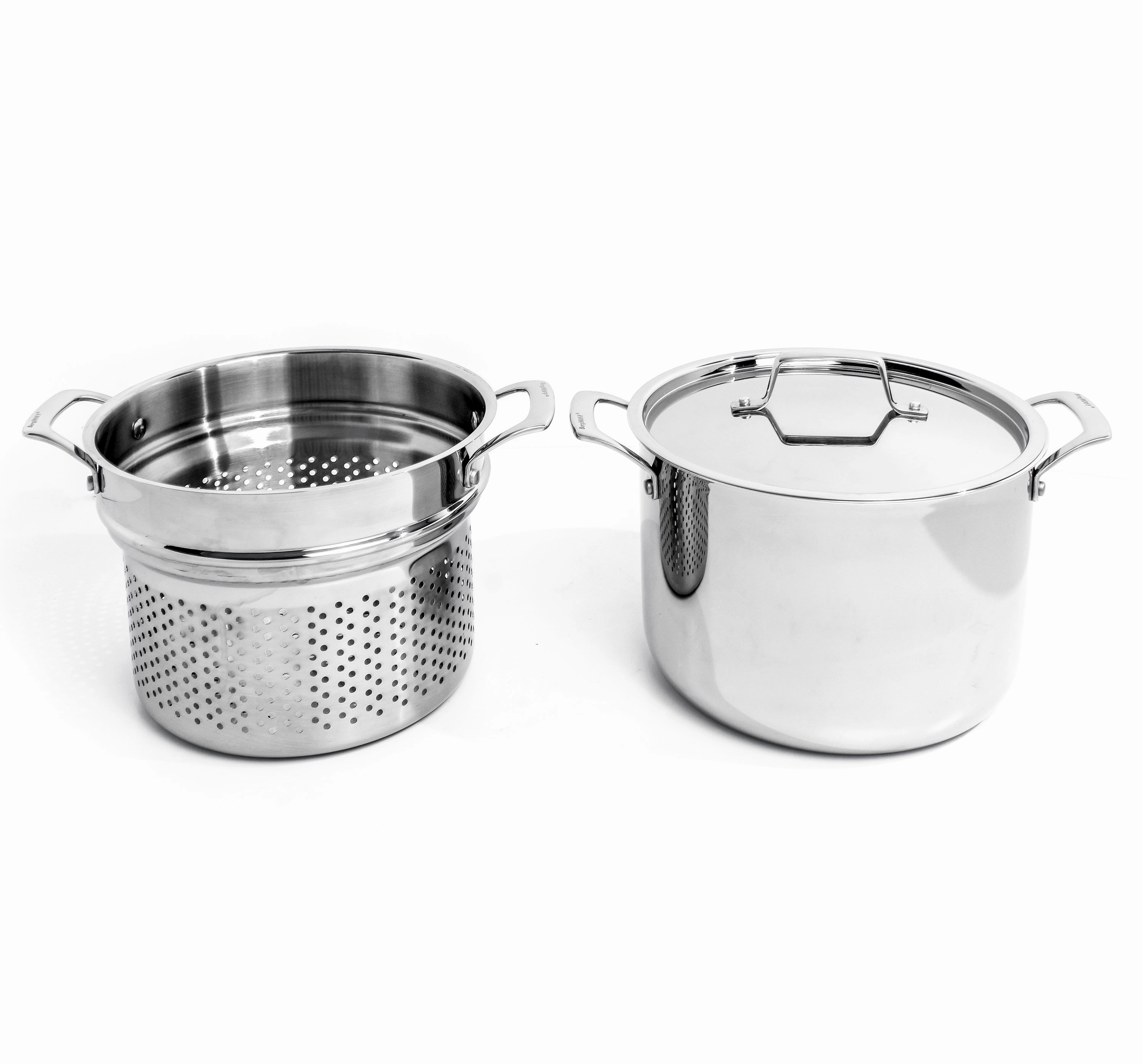BergHOFF Professional Tri-Ply 18/10 Stainless Steel 9.5" Steamer Insert