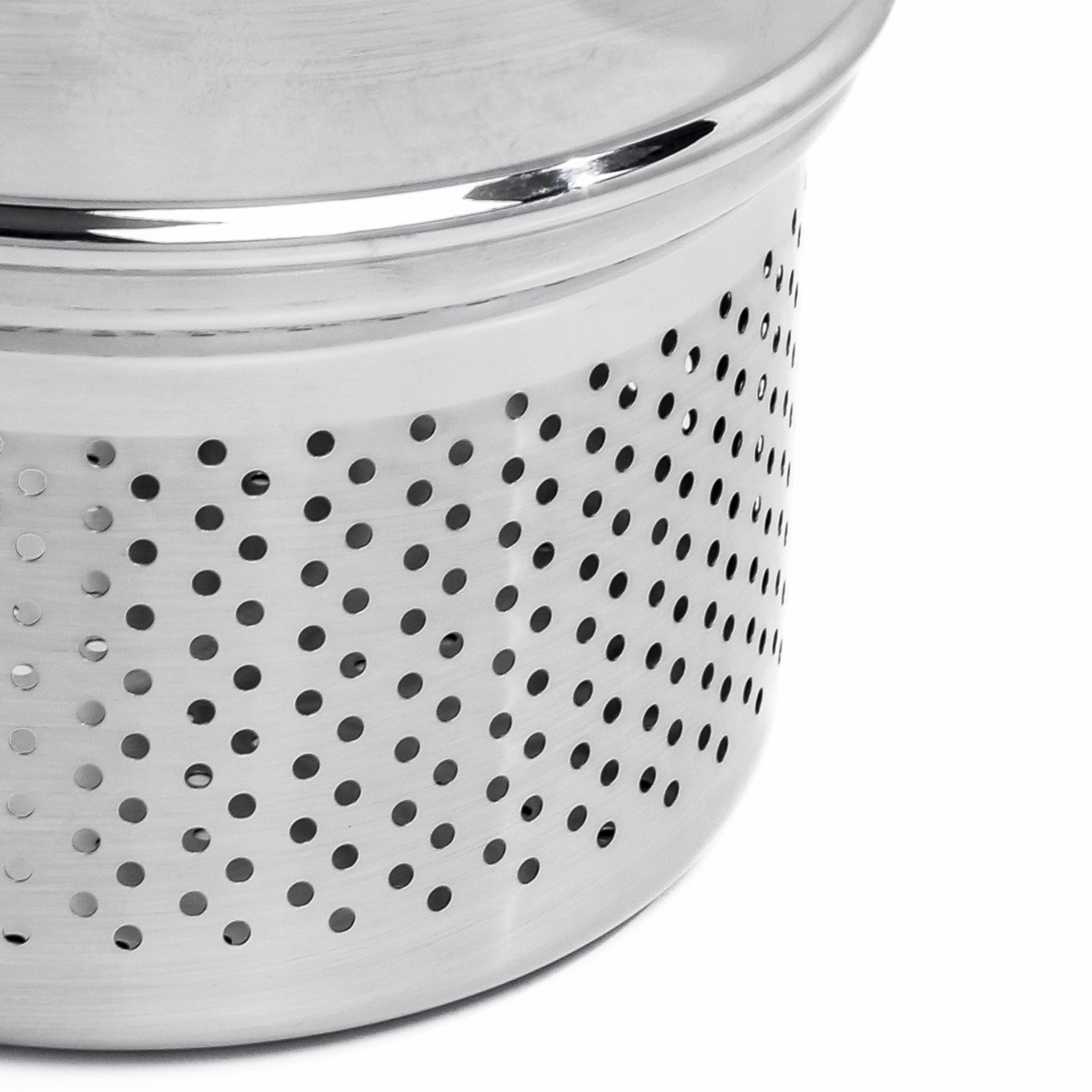 BergHOFF Professional Tri-Ply 18/10 Stainless Steel 9.5" Steamer Insert