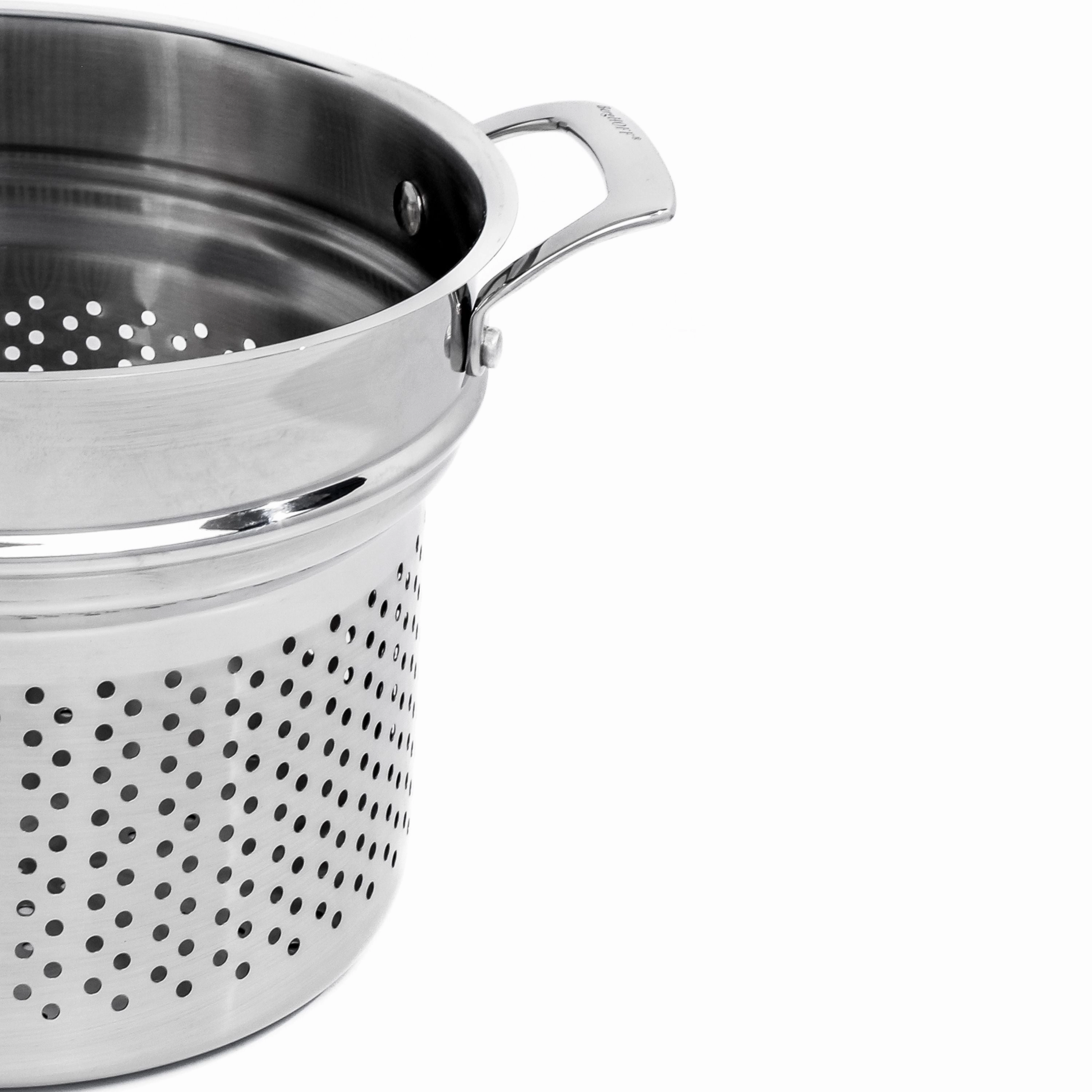 BergHOFF Professional Tri-Ply 18/10 Stainless Steel 9.5" Steamer Insert