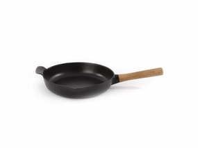 BergHOFF Ron 10.25" Cast Iron Fry Pan 2.6Qt., Black cookware set,cooking pots,kitchen cookware
