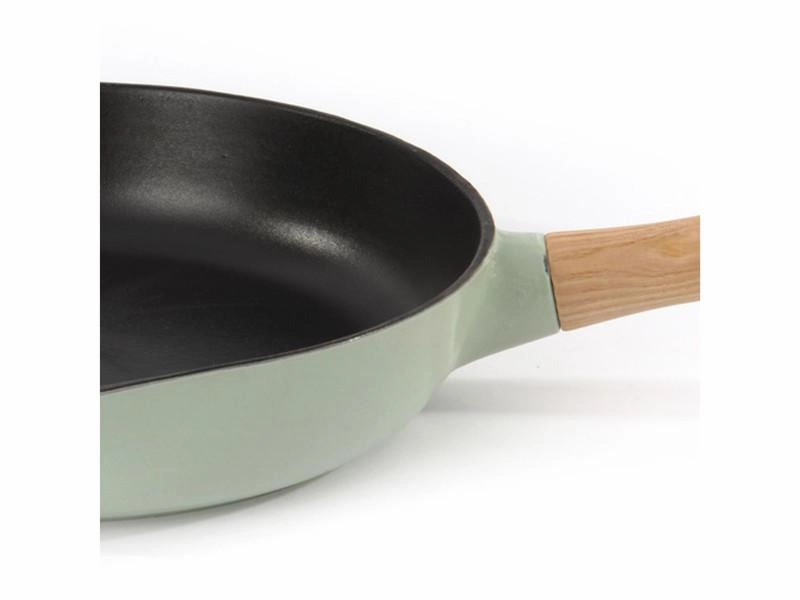 BergHOFF Ron 10.25" Cast Iron Fry Pan 2.6Qt., Green