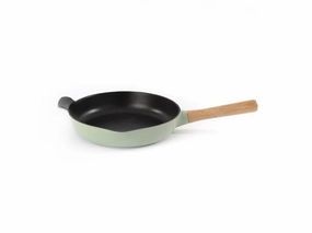 BergHOFF Ron 10.25" Cast Iron Fry Pan 2.6Qt., Green cookware set,cooking pots,kitchen cookware