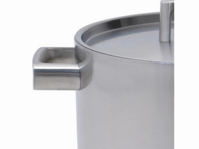BergHOFF Ron 10" 18/10 Stainless Steel 5-Ply Covered Stockpot 6.4Qt. cookware set,cooking pots,kitchen cookware