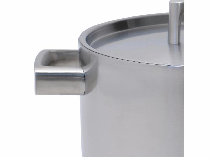 BergHOFF Ron 10" 18/10 Stainless Steel 5-Ply Covered Stockpot 6.4Qt. cookware set,cooking pots,kitchen cookware