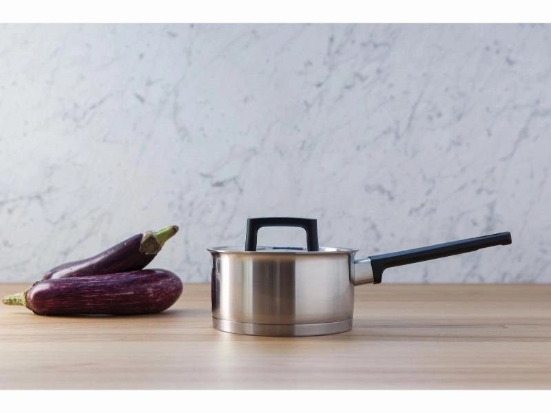 BergHOFF Ron 6.25" 18/10 Stainless Steel Covered Sauce Pan 1.7Qt.