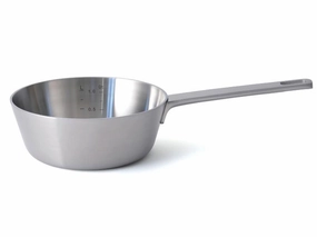 BergHOFF Ron 7" 18/10 Stainless Steel 5-Ply Conical Sauce Pan cookware set,cooking pots,kitchen cookware