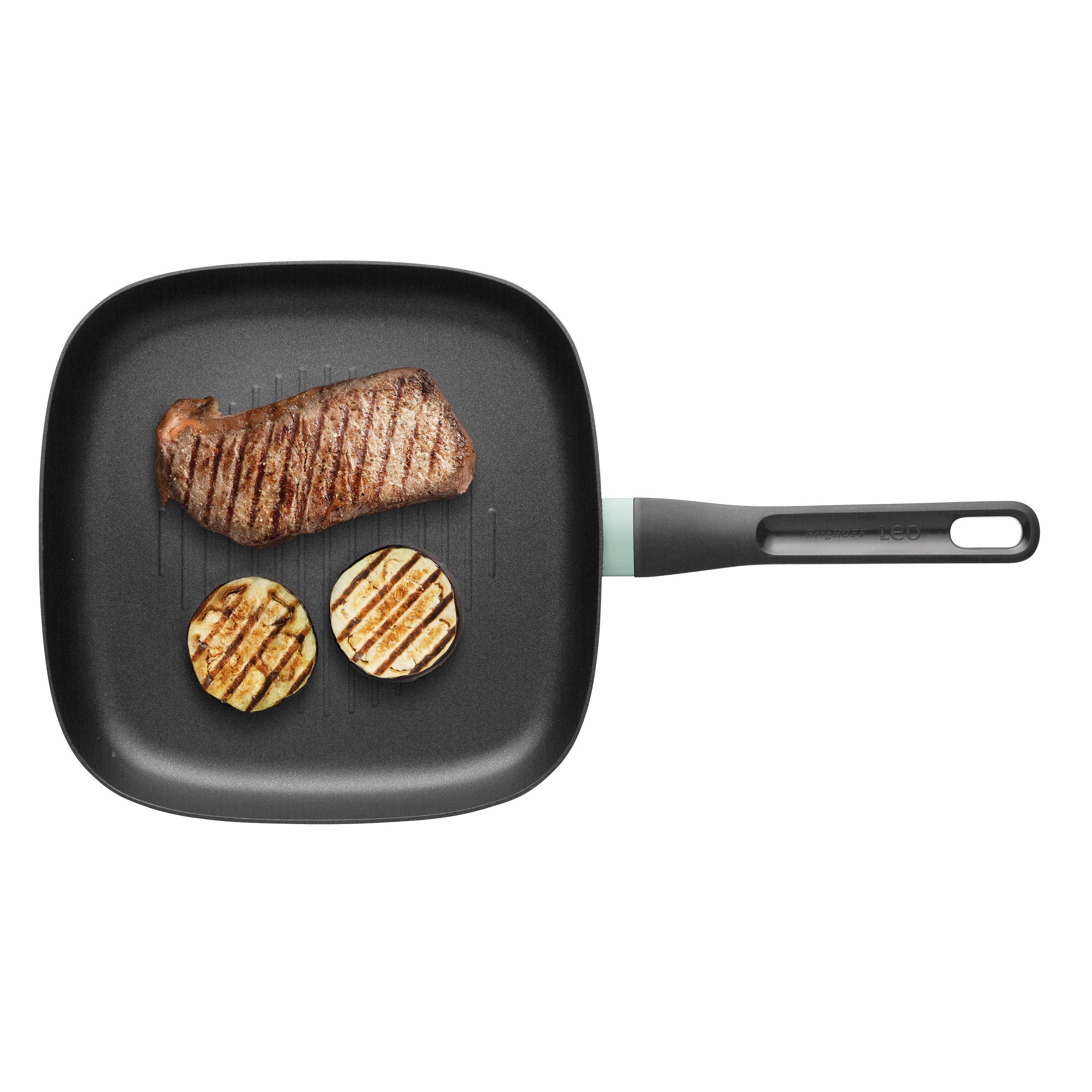 BergHOFF Sage Non-stick Aluminum Grill Pan 10.25"