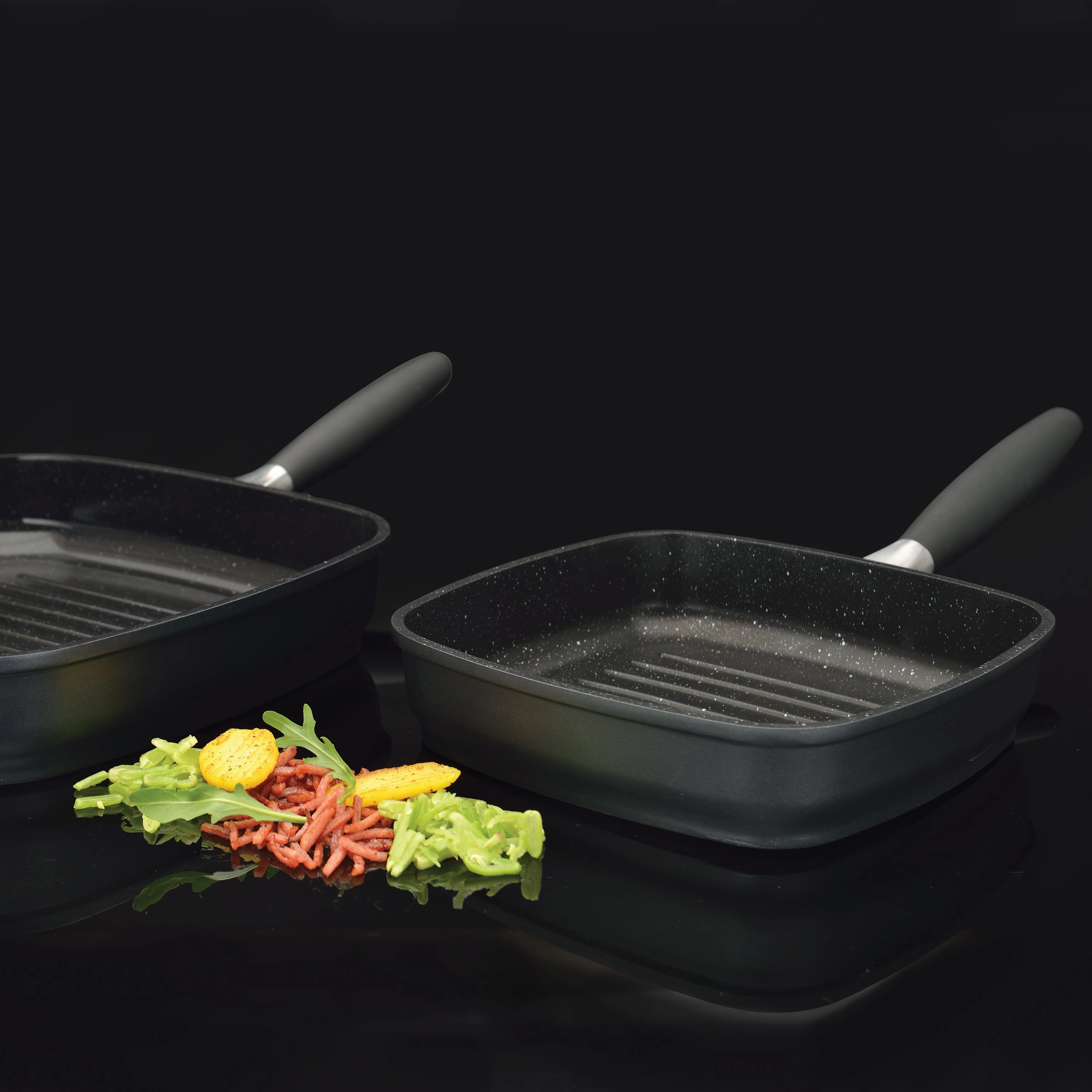 BergHOFF Scala 11" Nonstick Cast Aluminum Grill Pan