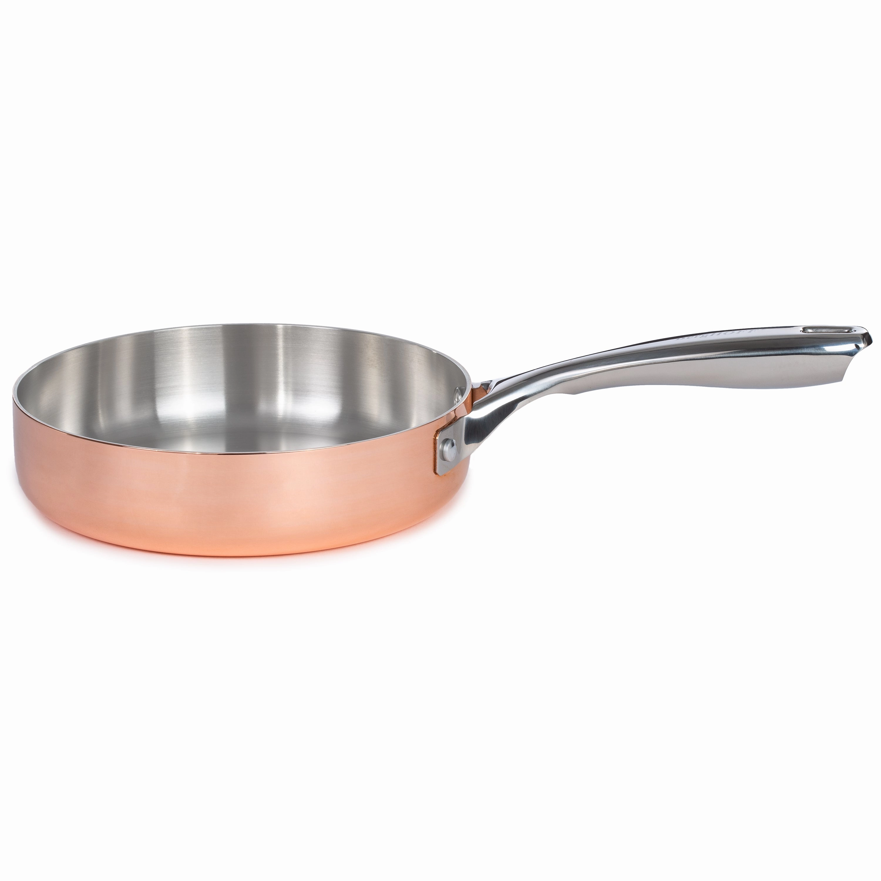 BergHOFF Vintage 10pc Tri-Ply Copper Cookware Set with Lids, Polished
