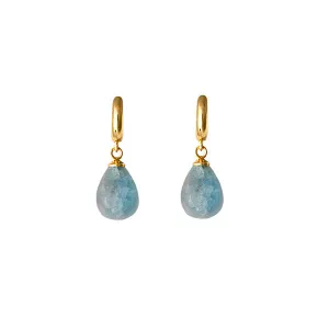 Bianc Abstract Earrings Aqua Shoes_Bianc-Jewellery