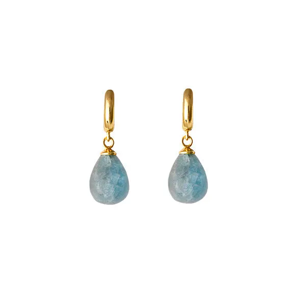 Bianc Abstract Earrings Aqua Shoes_Bianc-Jewellery