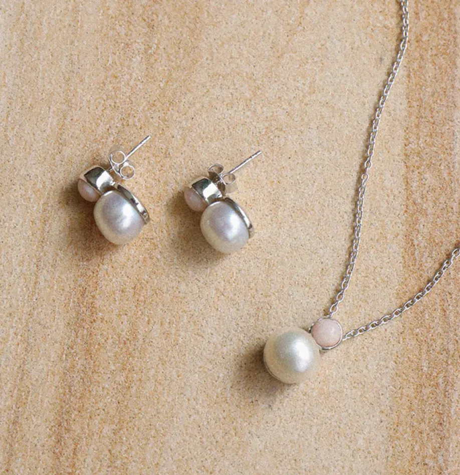 Bianc Aquatic Earrings  Silver Shoes_Bianc-Jewellery